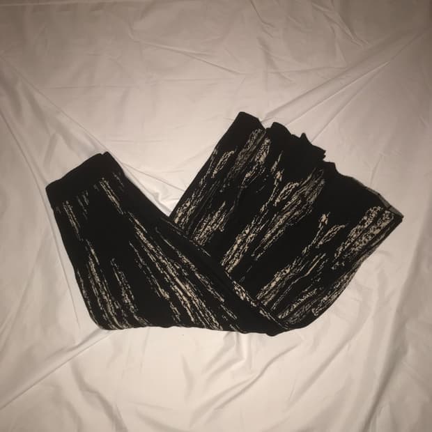 Vintage pattern long skirt