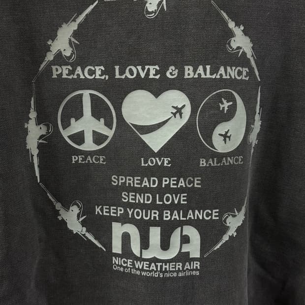 나이스웨더 빈티지 워싱 맨투맨