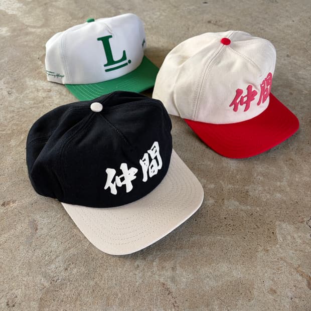 Local space 6패널캡 3종