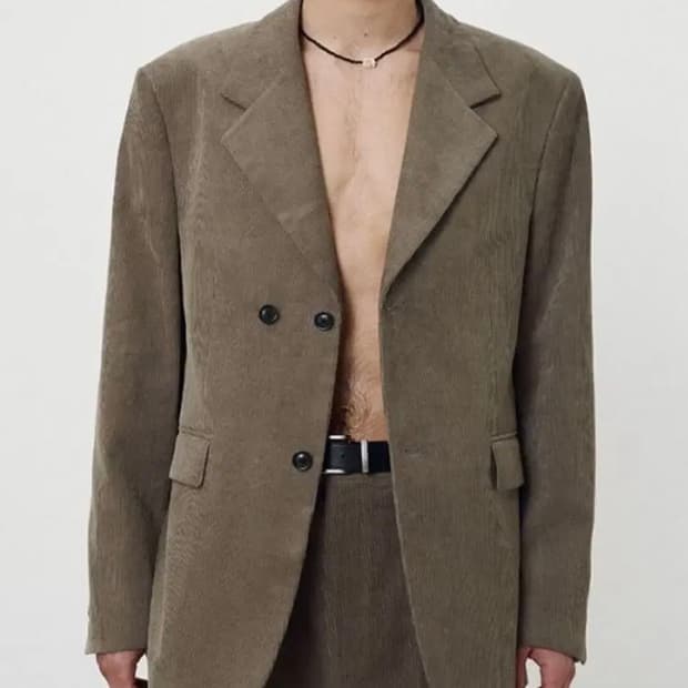 토니웩 / 24SS 코듀로이 블레이저 자켓 / 토프 / XL