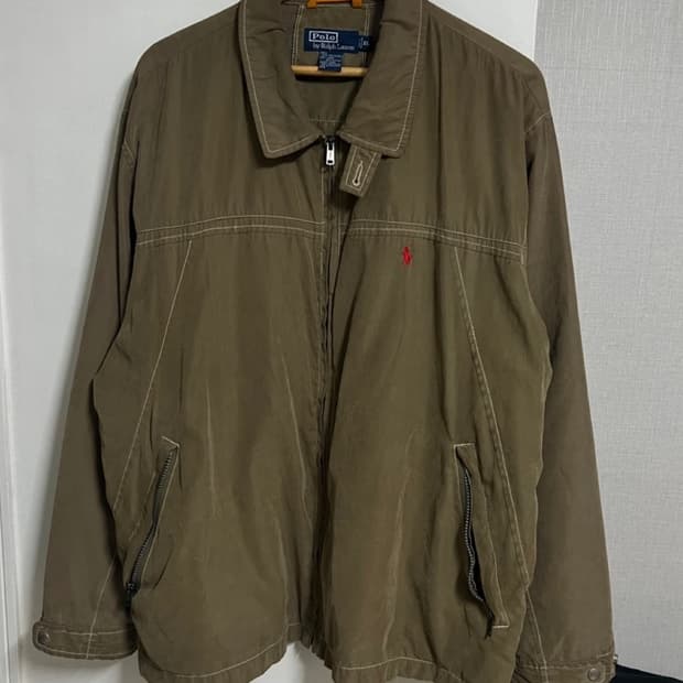 [폴로/빈티지] 카키 블루종 / XL