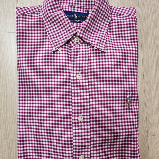 폴로랄프로렌 깅험체크셔츠 (S