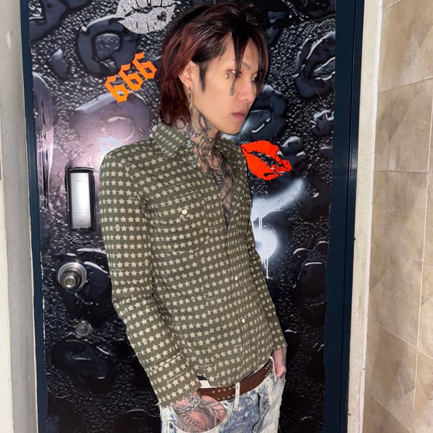 Hysteric glamour skull&star print shirts