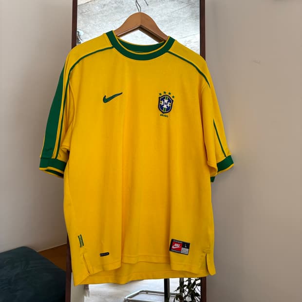 나이키 브라질 축구 국가대표팀 유니폼 L (98-99)