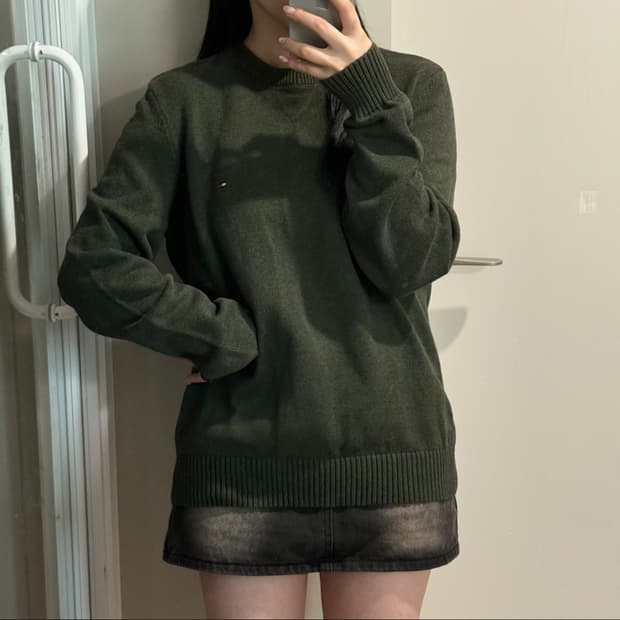 타미힐피거 니트