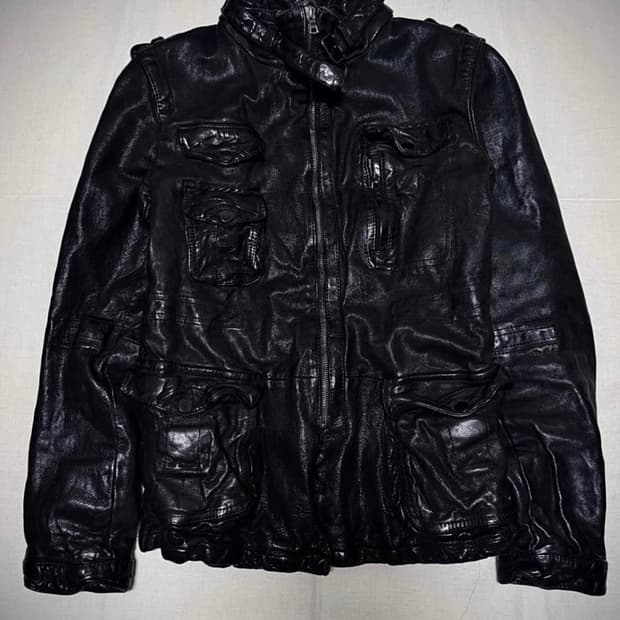Neil barrett Buffalo Leather jacket