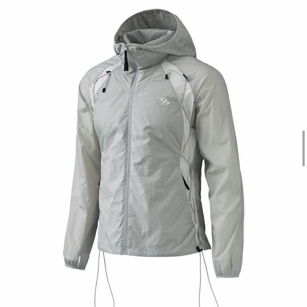 산산기어 백팩 자켓 라이트 그레이 (2)