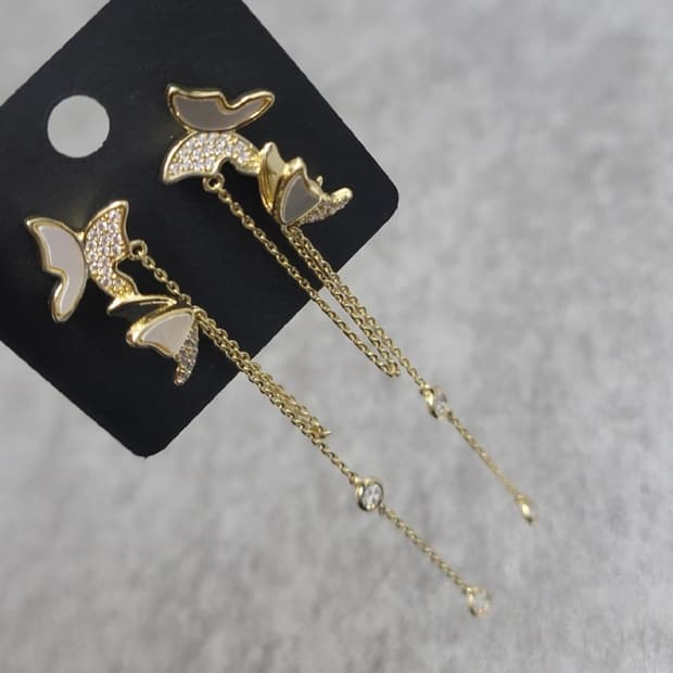 butterfly earrings