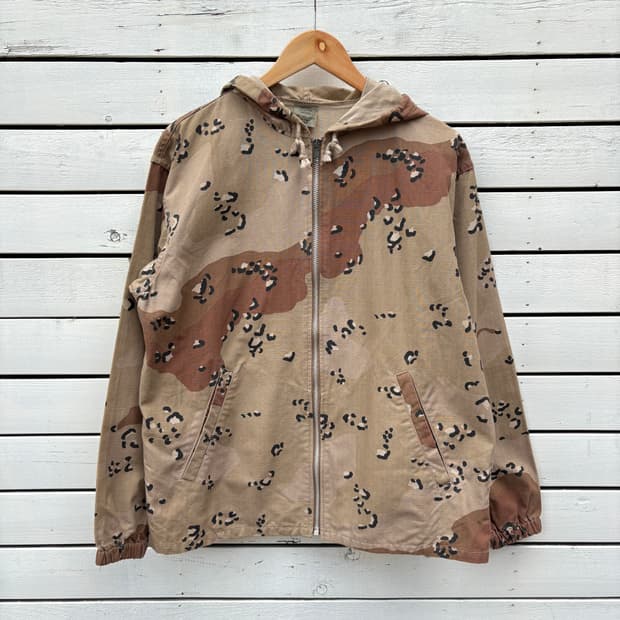 Cab clothing 캡클로딩 카모 후드 자켓