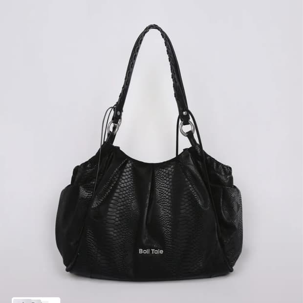 보일테일 비앙카백 파이톤 블랙