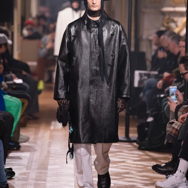 라프시몬스 - 19aw 더블 레이어드 모자