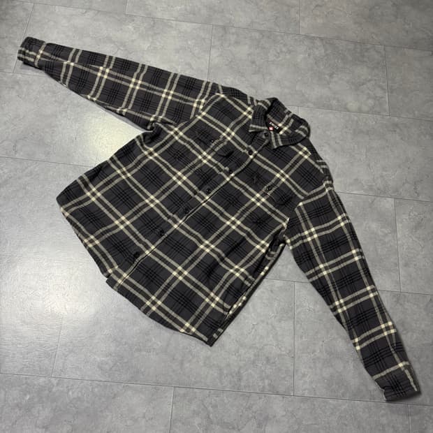 [XL] SWISS ALPS 체크 플란넬 셔츠