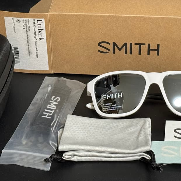 SMITH 스미스 엠바크 편광 미러 선글라스 정품 새제품