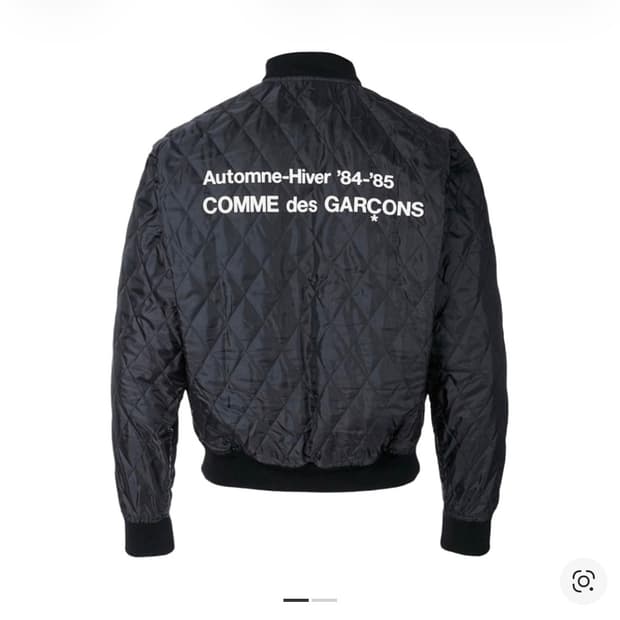 cdg 퀼티드 자켓