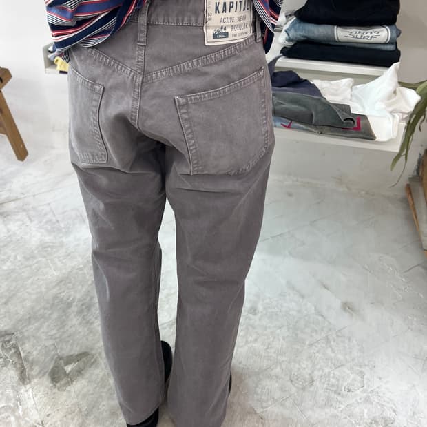 캐피탈 데님 팬츠