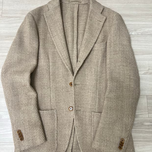 링자켓 / 란스미어 별주 울 바스킷 조직 자켓 / 46