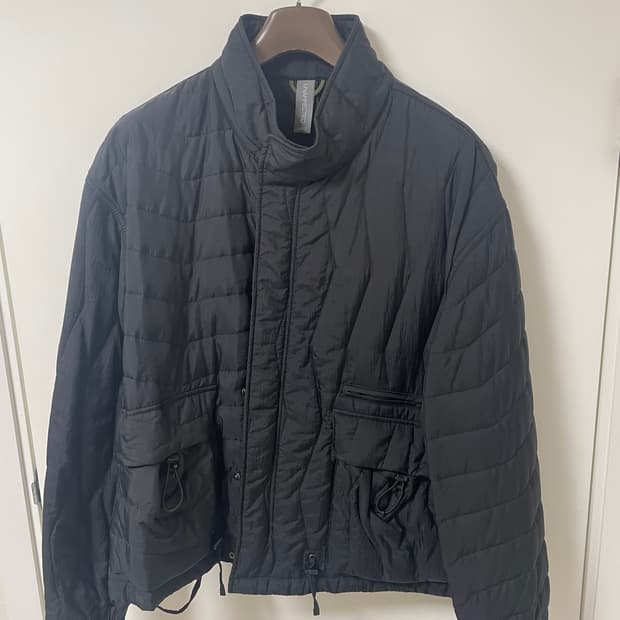 [L] 언어펙티드 퀼티드 블루종 블랙