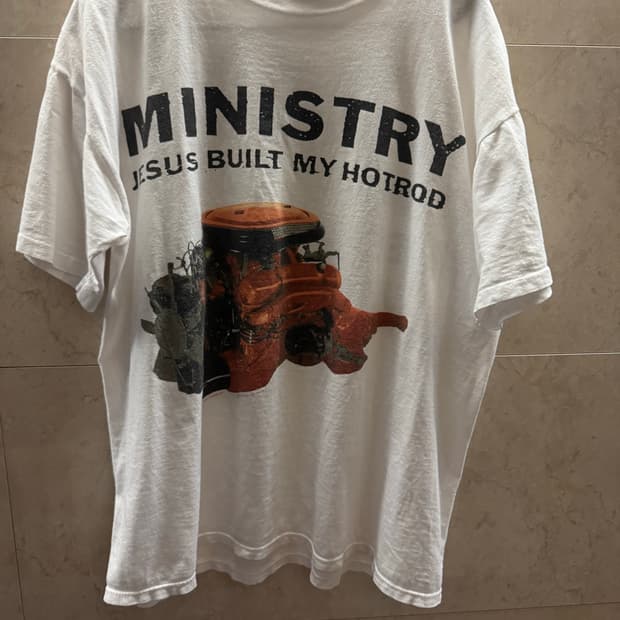 90s ministry 미니스트리 밴드티