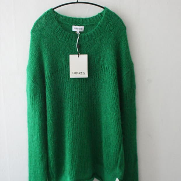 KENZO 겐조 정품 초록 니트 스웨터 새제품