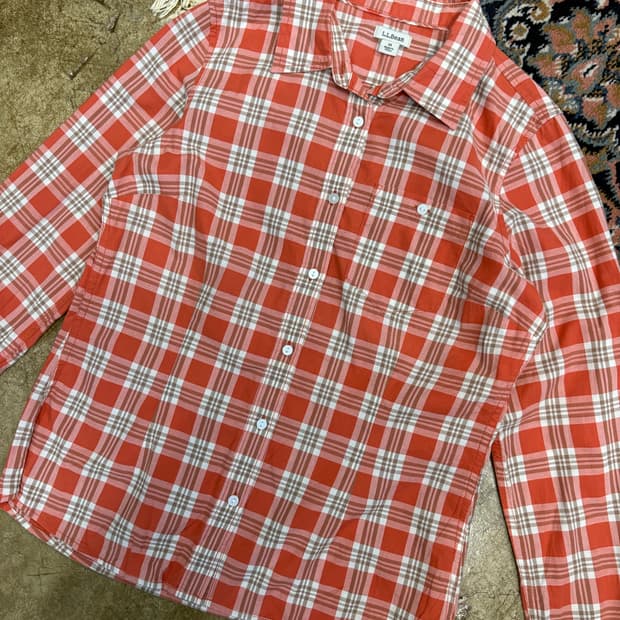 엘엘빈 Llbean 체크 셔츠