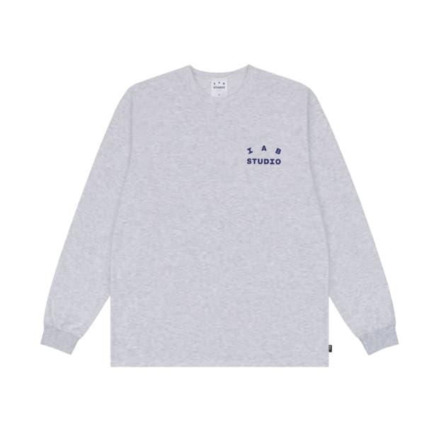 아이앱 스튜디오 롱슬리브 라이트 그레이