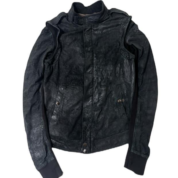 릭오웬스 Rick Owens × Olmar and Mirta 레더 재킷