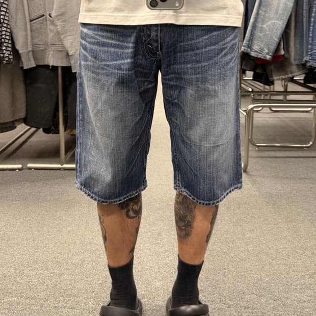 32)리바이스 빈티지 버뮤다 데님팬츠