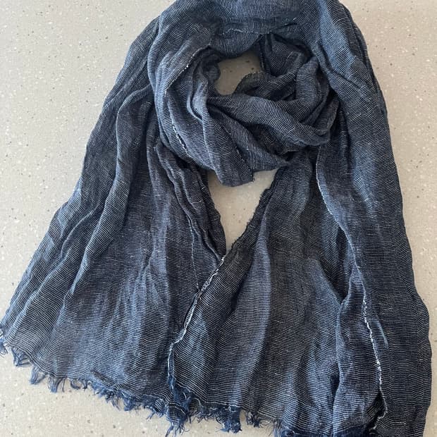 띠어리 린넨 스카프