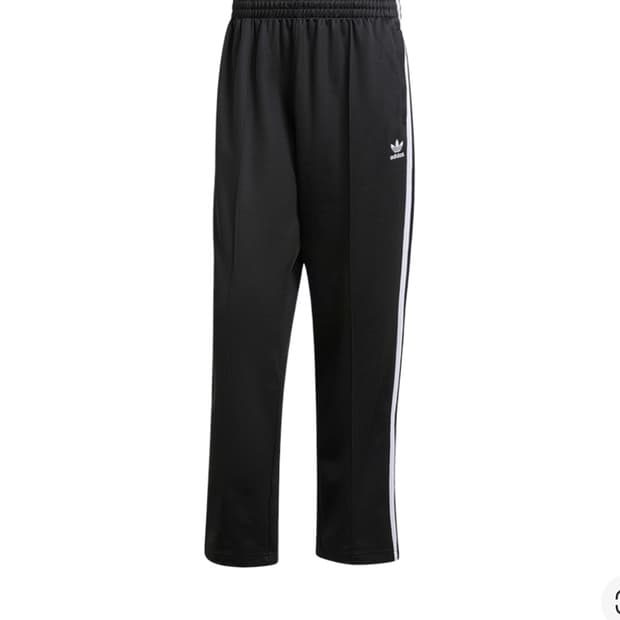 아디다스 아디컬러 배기핏 파이어버드 트랙 팬츠 블랙