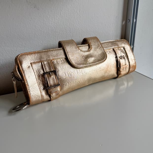 90s 베르사체 골드 클러치 백