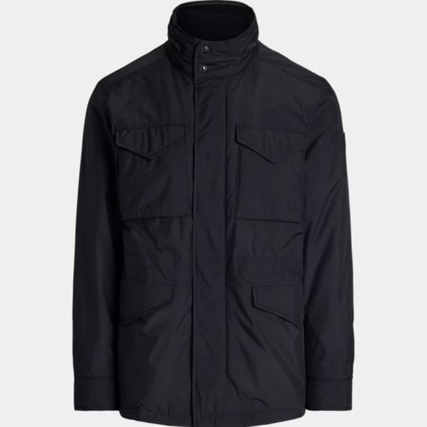 폴로 랄프로렌 남성 패커블 필드 자켓 블랙 색상 M 사이즈(새상품)