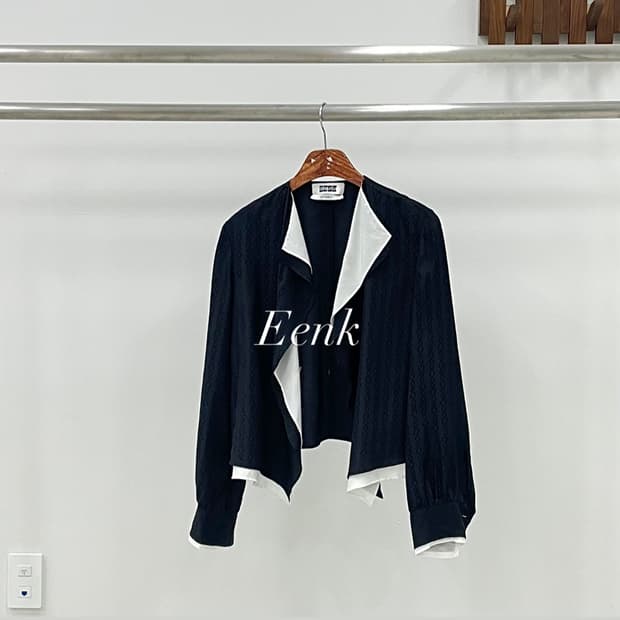EENK 24ss ZAZZ Layered Blouse