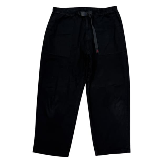 그라미치 루즈 테이퍼드 팬츠 바지 블랙 XL