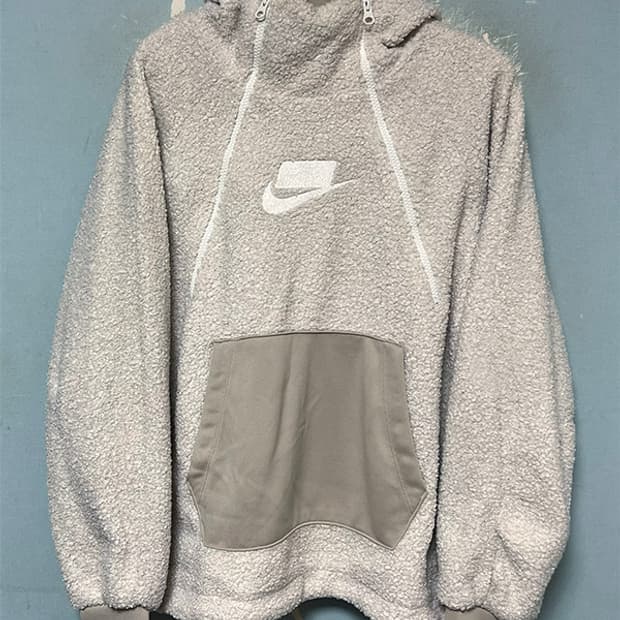 NIKE 나이키 여자 뽀글이 후드 아노락 캐주얼 L 90 77