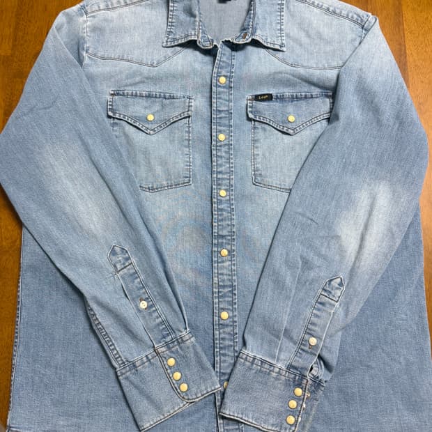 [US L / 105-110] Lee 리 데님 웨스턴 셔츠
