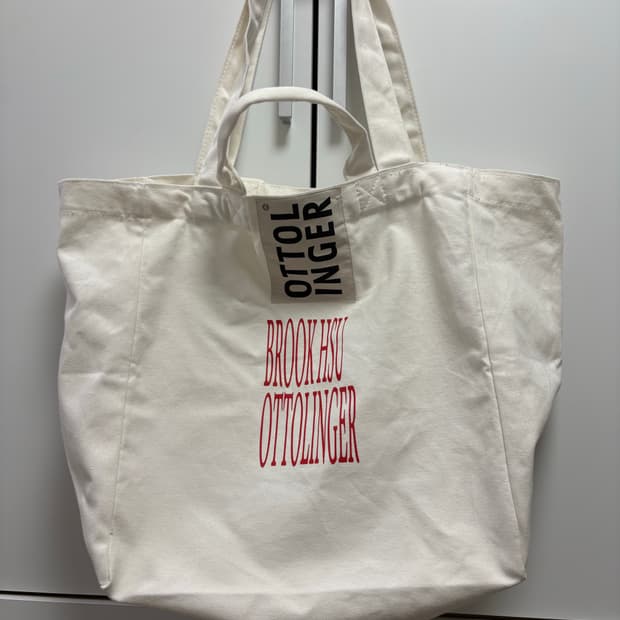Ottolinger Off-White Maxi Shopper Tote