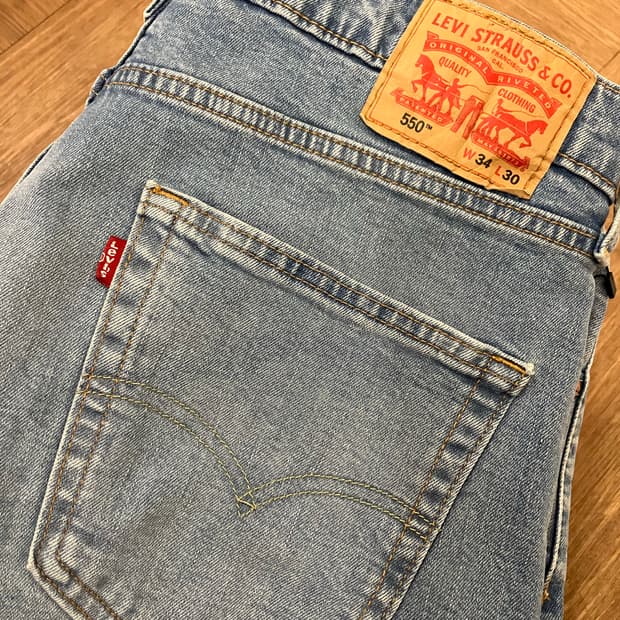 N2 리바이스 550 데님팬츠