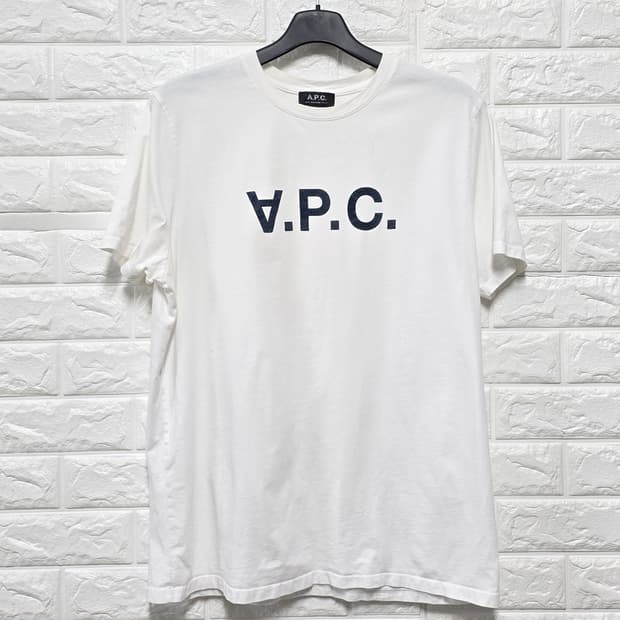 APC 아페쎄  반팔티 화이트 XXL