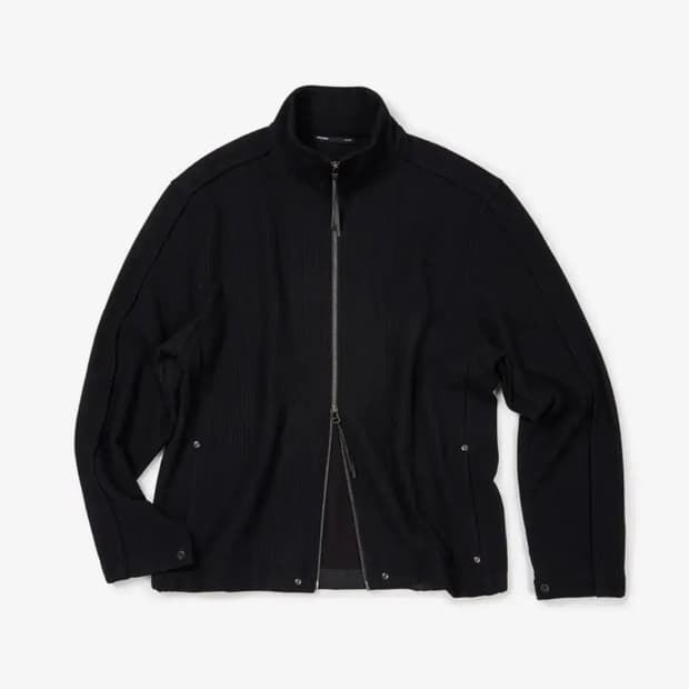 ETCE FULL KNIT ZIP UP 풀 니트 집업 블랙