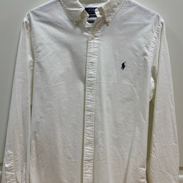 폴로 랄프로렌 클래식핏 셔츠 화이트 M사이즈