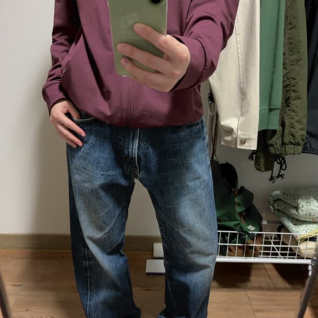 에드윈 505x 진청데님