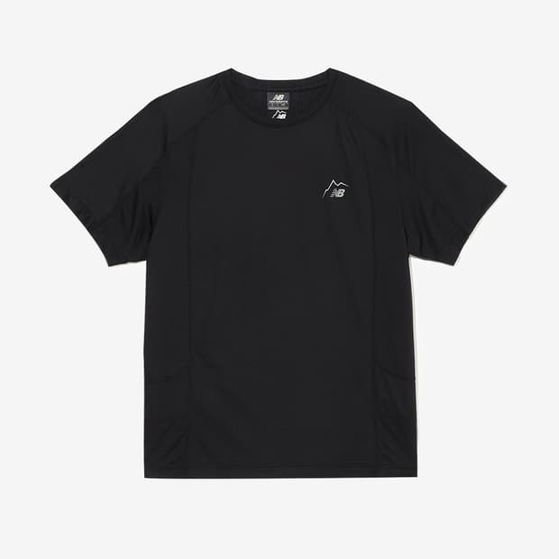 케일 뉴발란스 trail short sleeve 블랙 XL 팝니다
