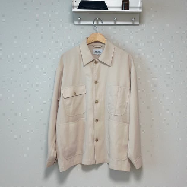 니코앤드 린넨 워크 초어 자켓