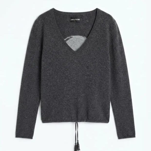 ZADIG&VOLTAIRE 스컬 캐시미어 니트 S