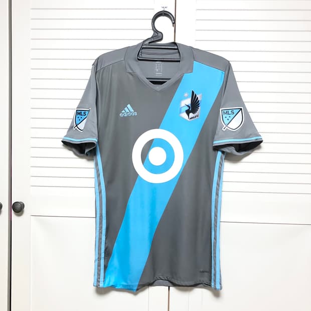 아디다스 유니폼 블록코어 MLS 스카이블루 반팔 티셔츠