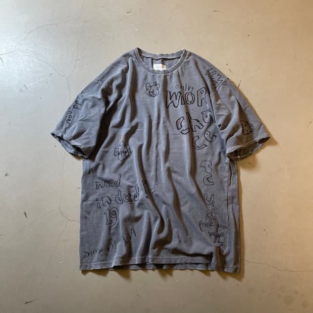 KZ ATELIER Hand Drawn Vintage T-Shirt