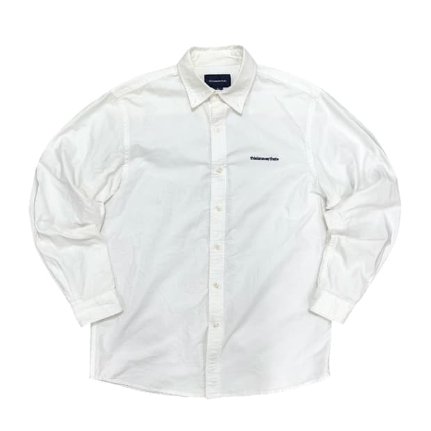 디스이즈네버댓 스펠아웃 화이트셔츠(M)