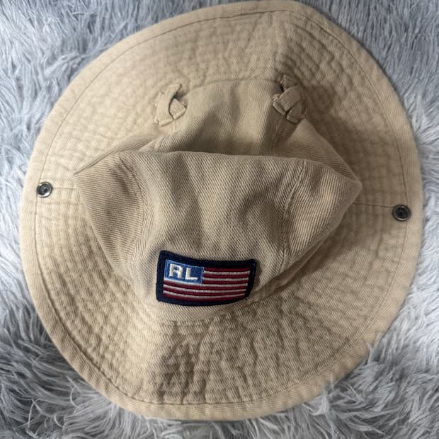 폴로랄프로렌 usa 정글모 버킷햇 유니크한 벙거지