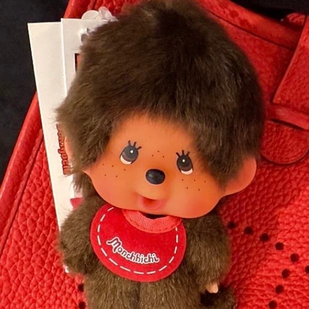 몬치치 빅헤드 보이 남아 베베 인형 키링