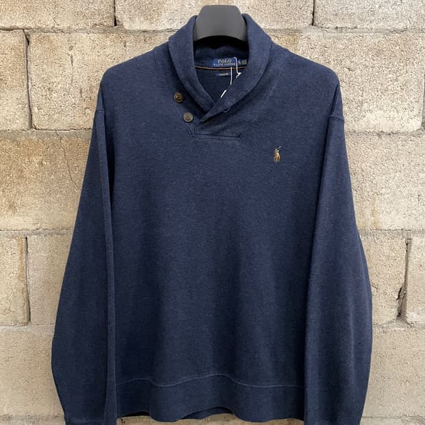 폴로 랄프로렌 숄 카라 니트